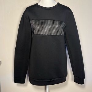 Koton Black Scuba Unisex Sweatshirt Large